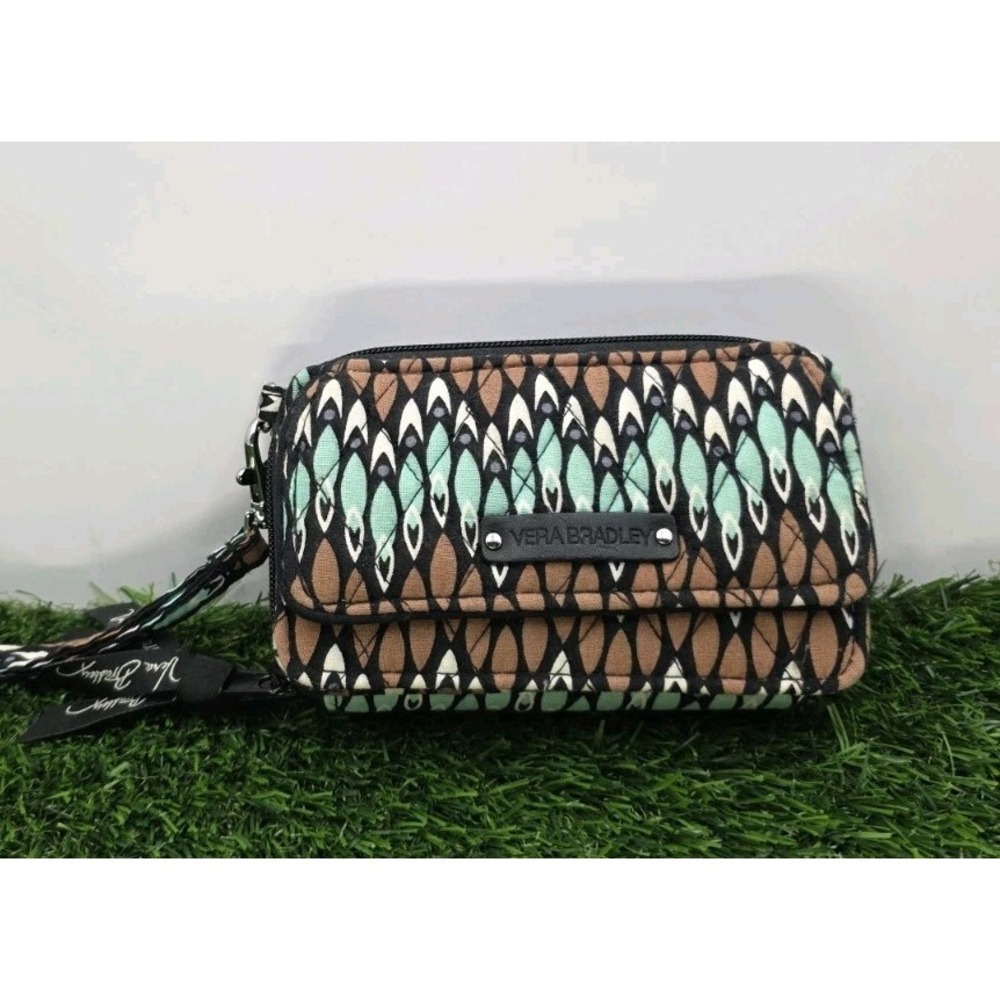 Vera Bradley Sierra Stream Smartphone Wristlet‎ 2.0 Wallet PhoneCase Retired